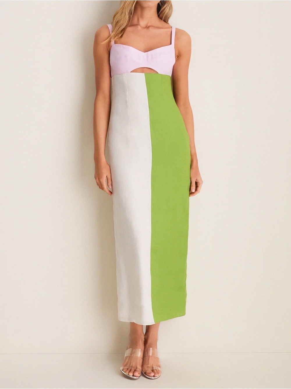 CALA DE LA CRUZ NWT Forest Nara Dress in size XS